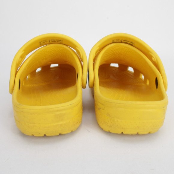 Crocs Kids Classic Neo Puff Clogs Iconic Comfort Canary Yellow Size 11c - Picture 4 of 7